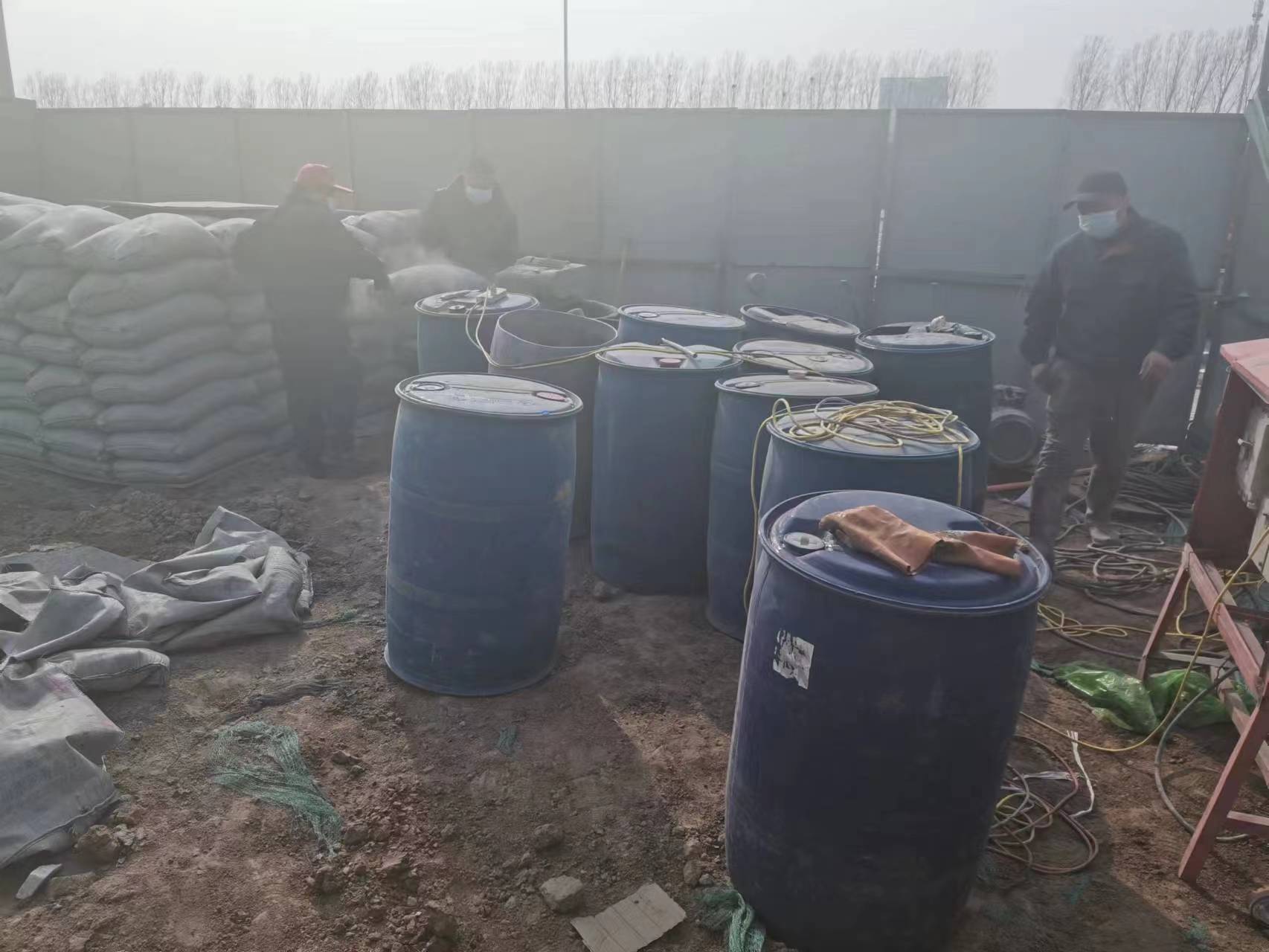 抱由镇水泥注浆